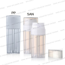 Double Chamber Airless Bottle for Cosmetic Lotion Free Sample Bottle 15ml